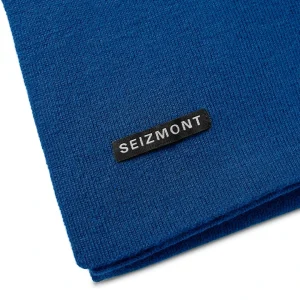 Seizmont Hiems | Écharpe Bleue En Laine Mélangée Prix très abordable 16